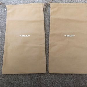 2 Michael Kors collection Dust bags